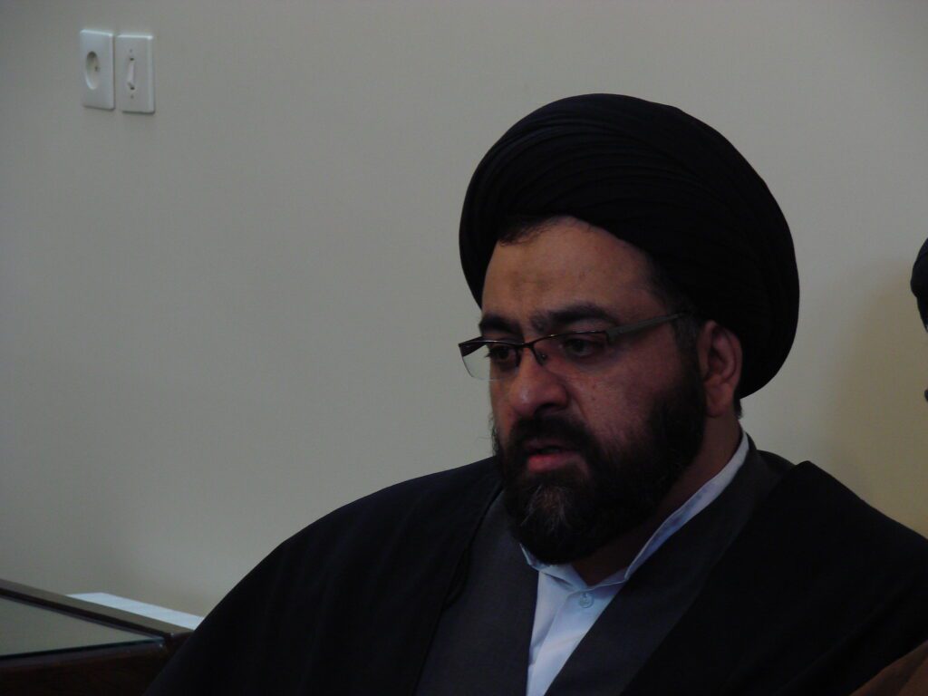 برگزاری جشن میلاد پیامبر اکرم(ص) و امام صادق (ع) و بازدید حضرت آیت الله نورمفیدی از دفتر قم - سال 1389