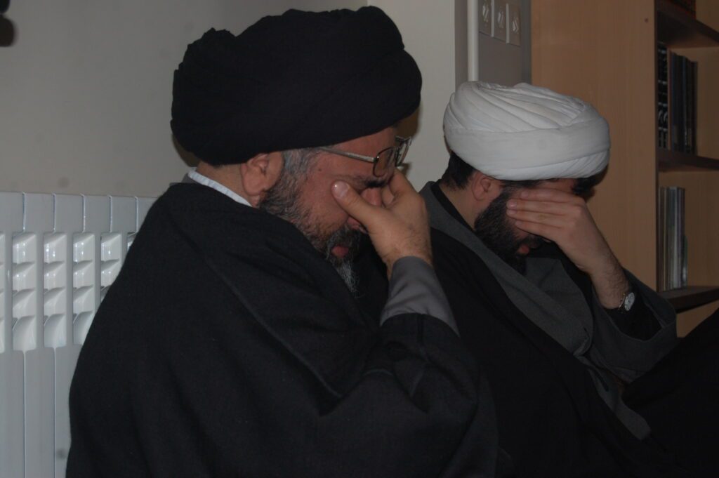 حضور در مراسم سوگواری به مناسبت شهادت حضرت زهرا (س)