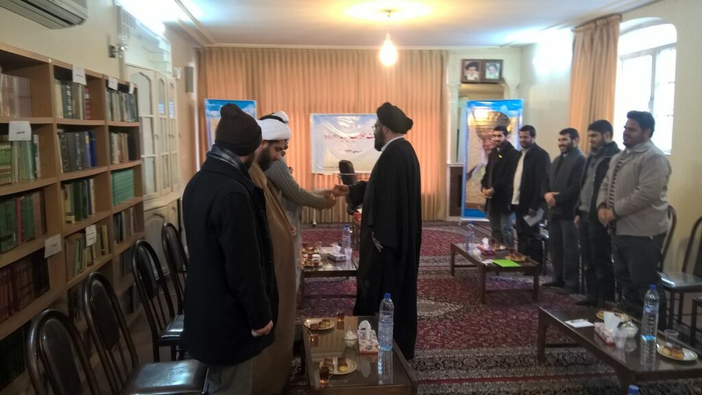 نشست طلاب جدید الورود