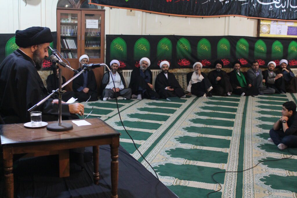 سخنرانی آیت الله سید مجتبی نورمفیدی در شب شهادت حضرت فاطمه(س) در مدرسه علمیه امام خمینی