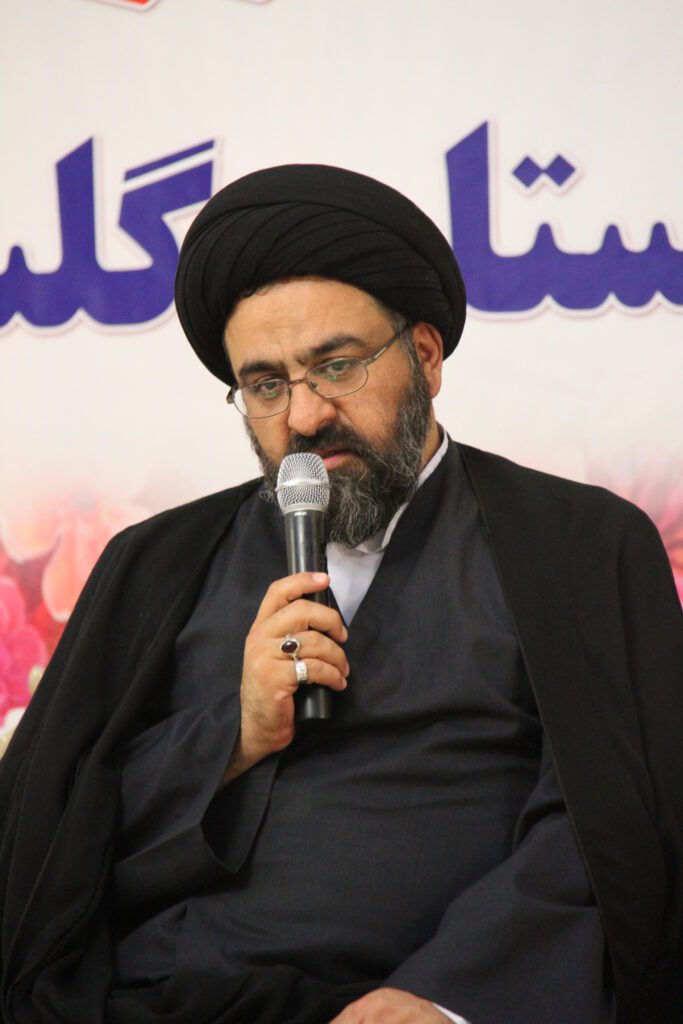 سخنرانی آیت الله سید مجتبی نورمفیدی در همایش خیرین استان همراه با افطار در سالن پذیرایی دانشگاه پردیس