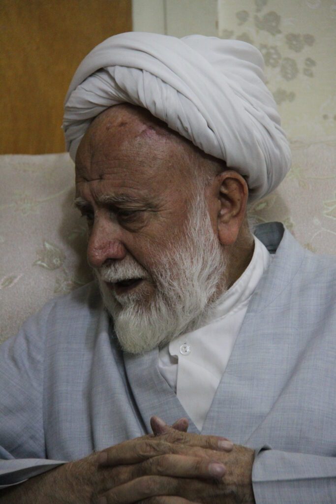 دیدار آیت الله سید مجتبی نورمفیدی با امام جمعه گنبد کاووس حاج آقای سبحانی