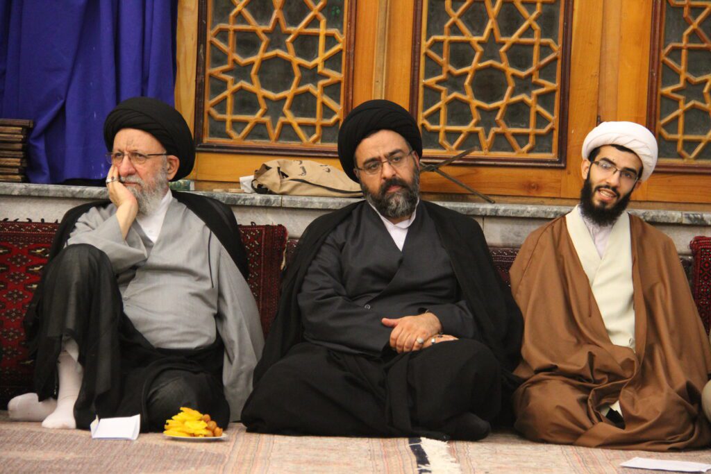 حضور آیت الله سید مجتبی نورمفیدی در مراسم جشن ولادت امام حسن مجتبی (ع) در مسجد جامع گلشن گرگان