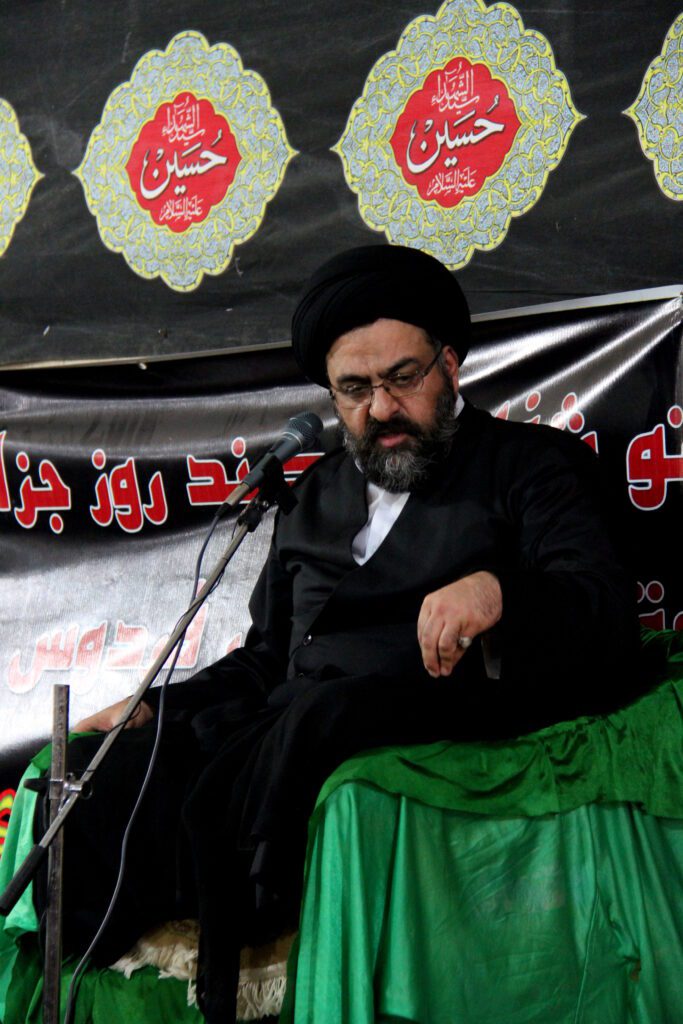 سخنرانی آیت الله سید مجتبی نورمفیدی در حسینیه نیاسری های مقیم گرگان