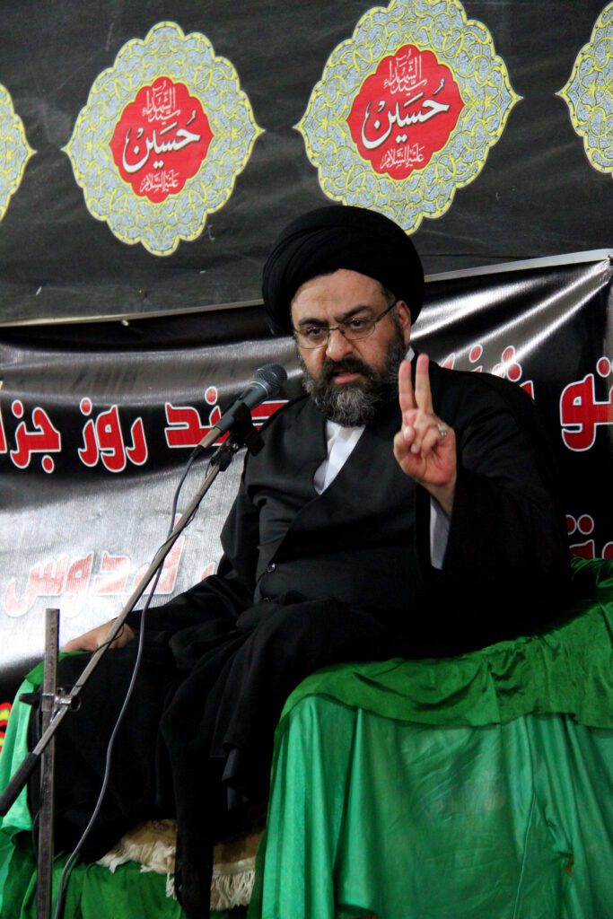 سخنرانی آیت الله سید مجتبی نورمفیدی در حسینیه نیاسری های مقیم گرگان