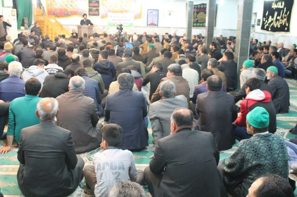 سخنرانی آیت الله سید مجتبی نور مفیدی در روستای مرزنکلاته