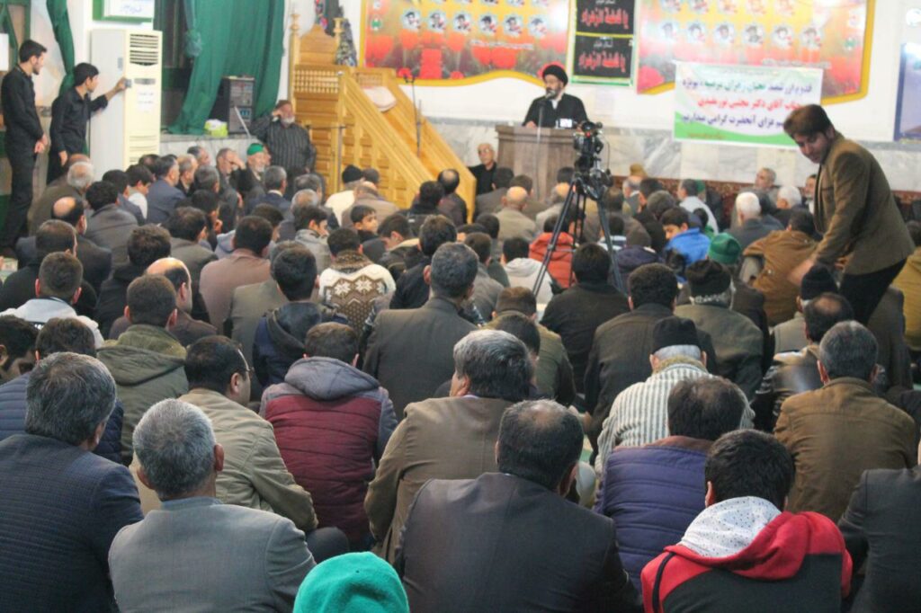 سخنرانی آیت الله سید مجتبی نور مفیدی در روستای مرزنکلاته