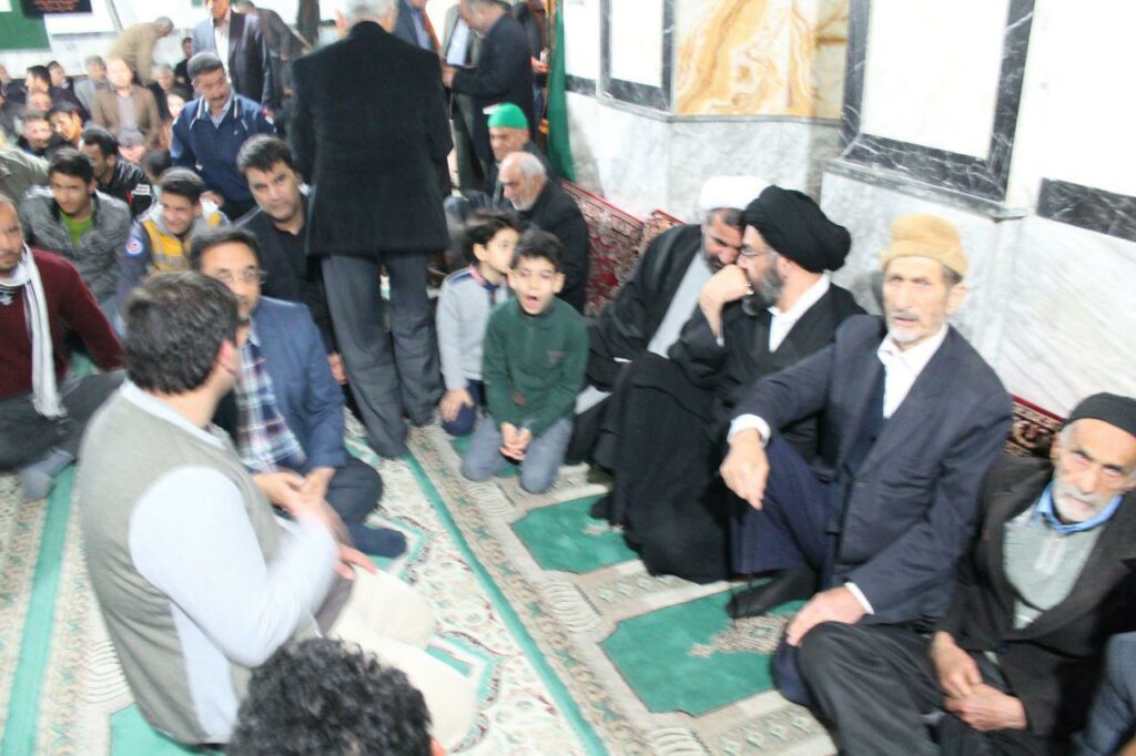 سخنرانی آیت الله سید مجتبی نور مفیدی در روستای مرزنکلاته