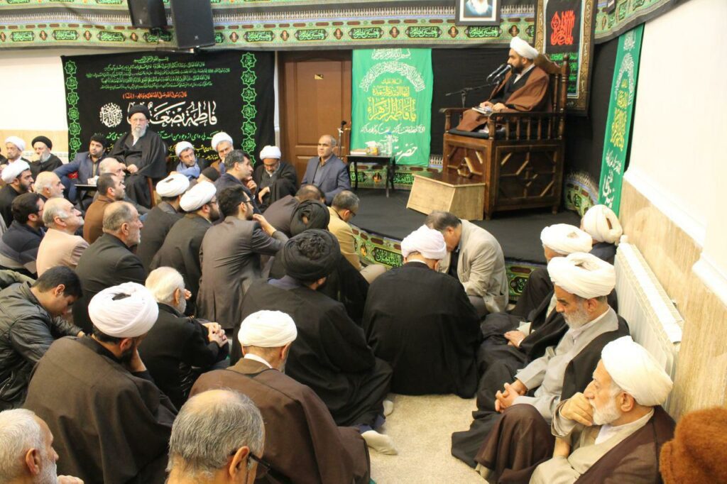 مراسم عزاداری به مناسبت شهادت حضرت فاطمه زهرا(س)