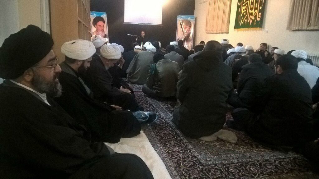 حضور در مراسم سوگواری به مناسبت شهادت حضرت زهرا (س)