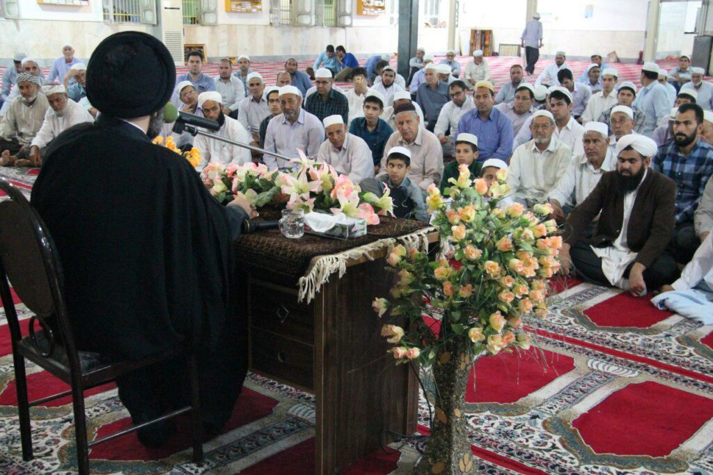 سخنرانی آیت الله سید مجتبی نورمفیدی در مسجد بندر ترکمن