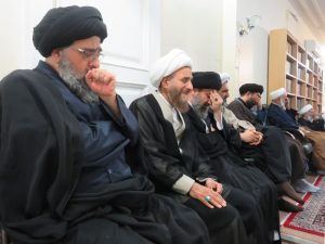برگزاری مراسم به مناسبت شهادت حضرت زهرا(س) - دفتر آیت الله نورمفیدی - قم - 1403