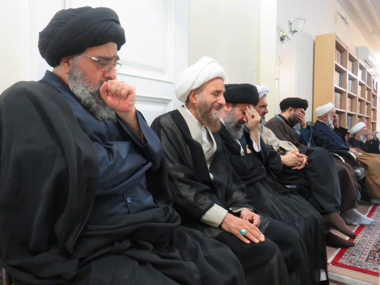 برگزاری مراسم به مناسبت شهادت حضرت زهرا(س) - دفتر آیت الله نورمفیدی - قم - 1403