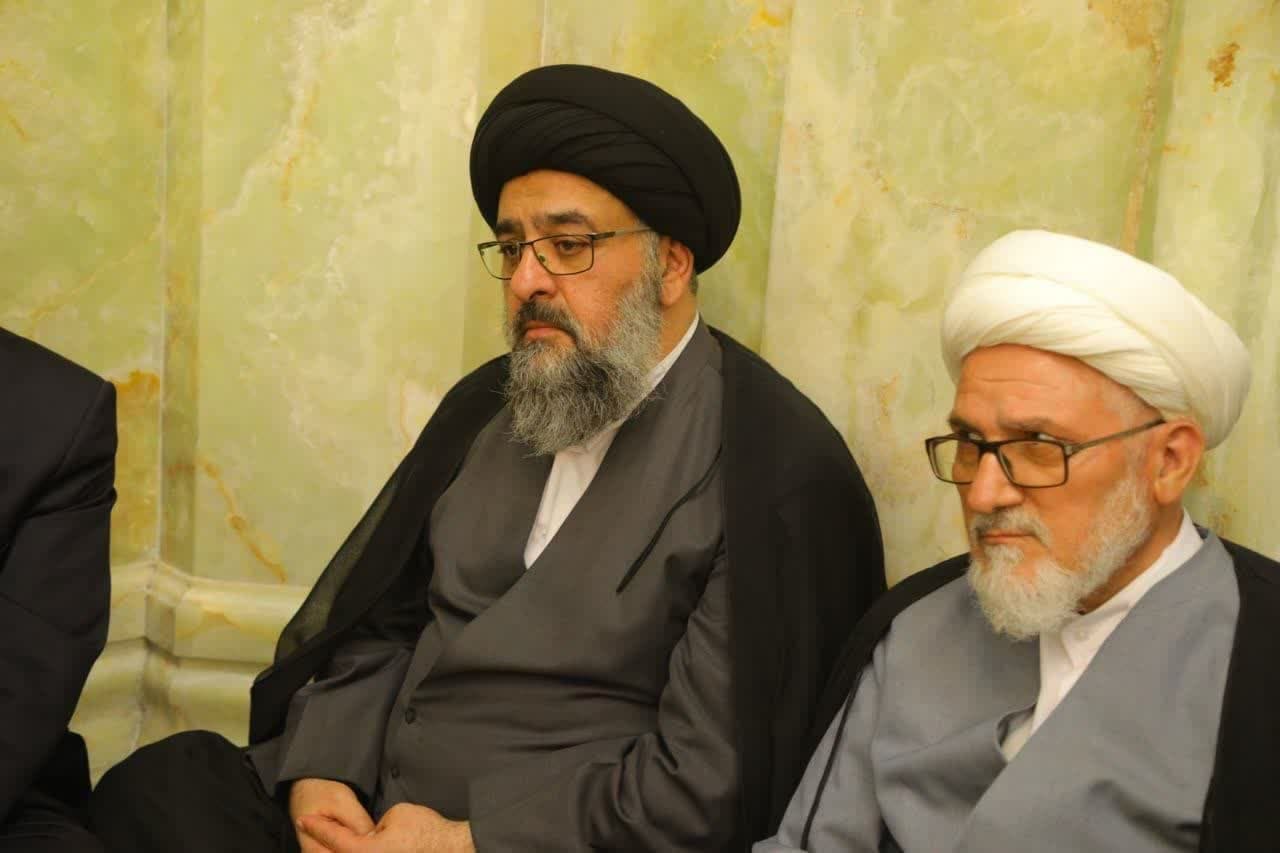 حضور آیت الله سیدمجتبی نورمفیدی در مراسم گرامیداشت سالگرد ارتحال آیت‌الله العظمی بروجردی(ره) - سال 1404
