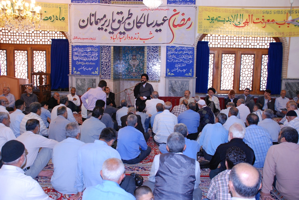 سخنرانی آیت الله سید مجتبی نورمفیدی در مسجد گلشن - سال 1388