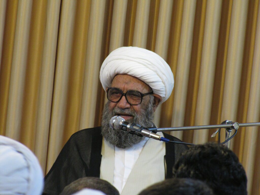 برگزاری مجلسه عزاداری به مناسبت شهادت حضرت زهرا(س) - دفتر حضرت آیت الله نورمفیدی؛ قم - سال 1389