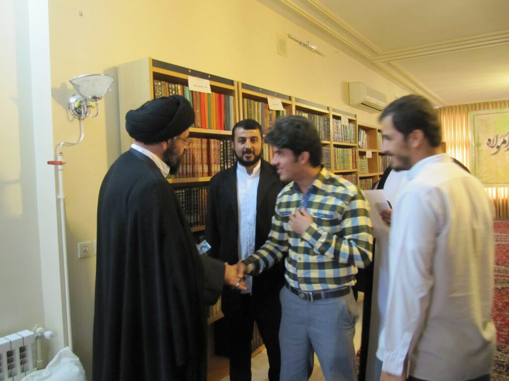 جشن عید غدیر - دفتر حضرت آیت الله نورمفیدی؛ قم - سال 1393