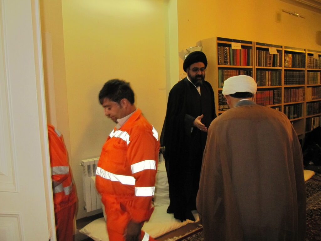 جشن عید غدیر - دفتر حضرت آیت الله نورمفیدی؛ قم - سال 1393