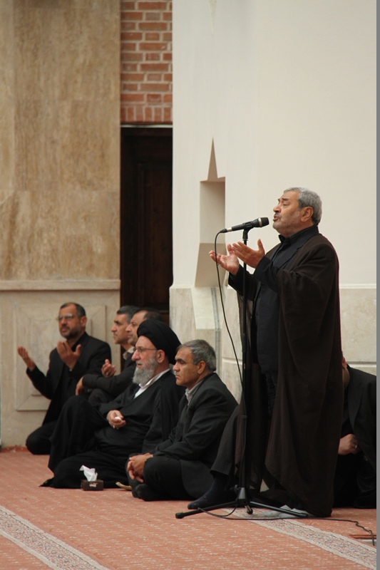 برگزاری مراسم عزاداری به مناسبت شهادت حضرت علی(ع) در مصلی گرگان - سال 1393