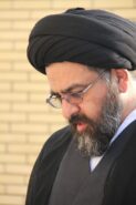 حضور آیت الله سیدمجتبی نورمفیدی در مجلس ختم مرحوم حاج آخوند نظری در روستای قره بلاغ - سال 1394