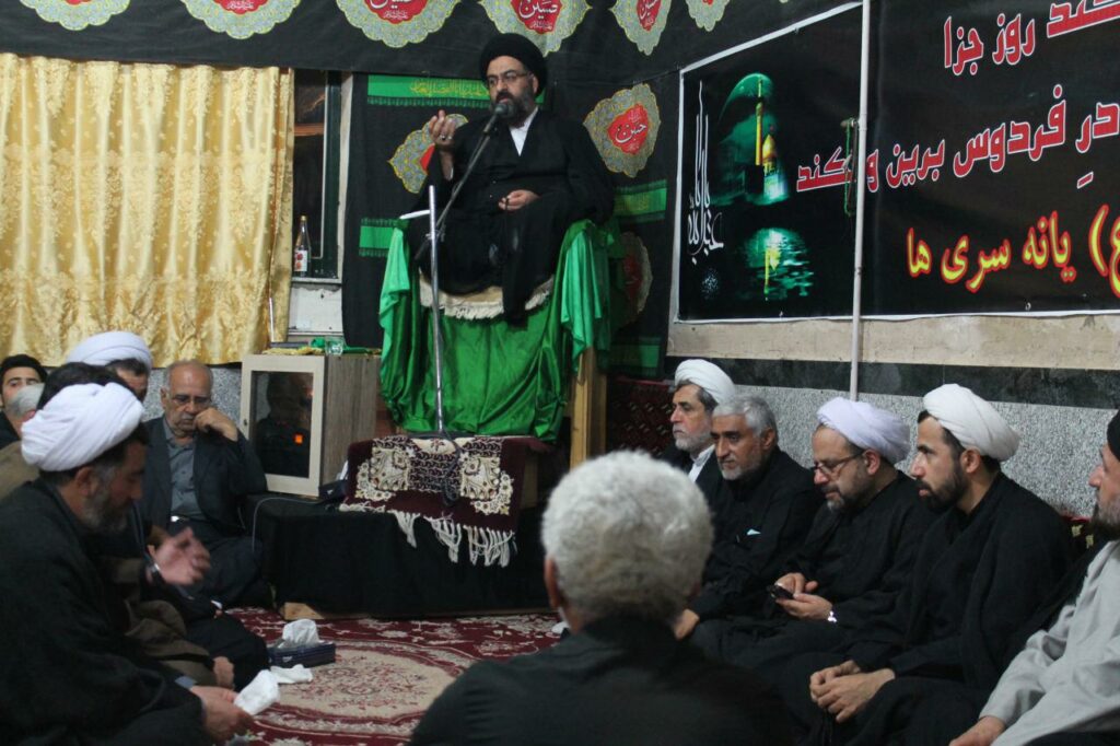 سخنرانی آیت الله سید مجتبی نورمفیدی در حسینیه یانسریها