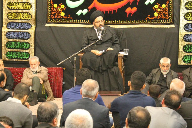 سخنرانی دهه محرم در مسجد گلشن گرگان