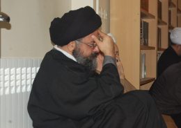 حضور در مراسم سوگواری به مناسبت شهادت حضرت زهرا (س)