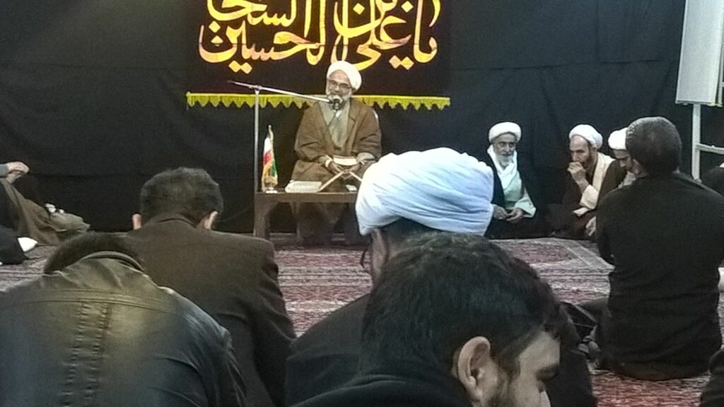 مجلس سوگواری به مناسبت شهادت امام سجاد(ع)؛ سال 1394