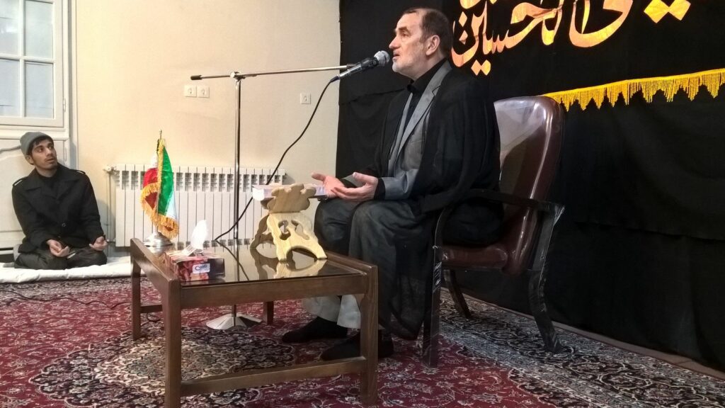 مجلس سوگواری به مناسبت شهادت امام سجاد(ع)؛ سال 1394