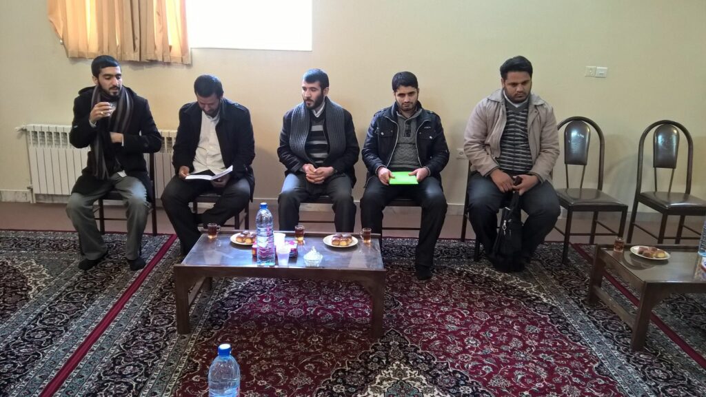 نشست طلاب جدید الورود