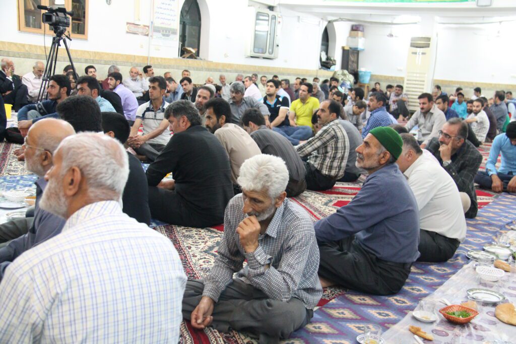 مراسم ارتحال امام در روستای باغو