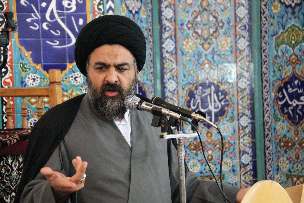 مراسم ارتحال امام در روستای باغو