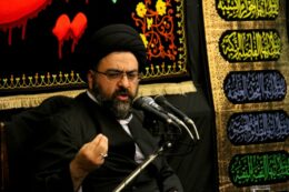 سخنرانی دهه محرم در مسجد گلشن گرگان