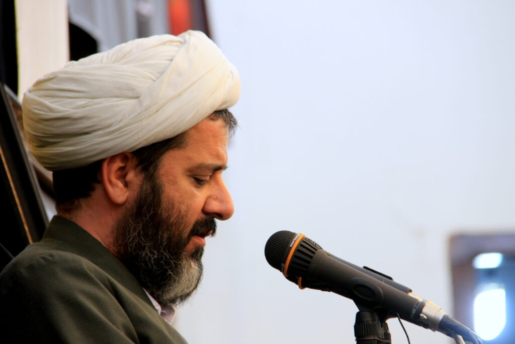 مراسم شب هفت مرحوم آیت الله موسوی اردبیلی در مسجد گلشن گرگان