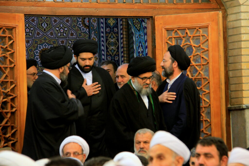 مراسم شب هفت مرحوم آیت الله موسوی اردبیلی در مسجد گلشن گرگان