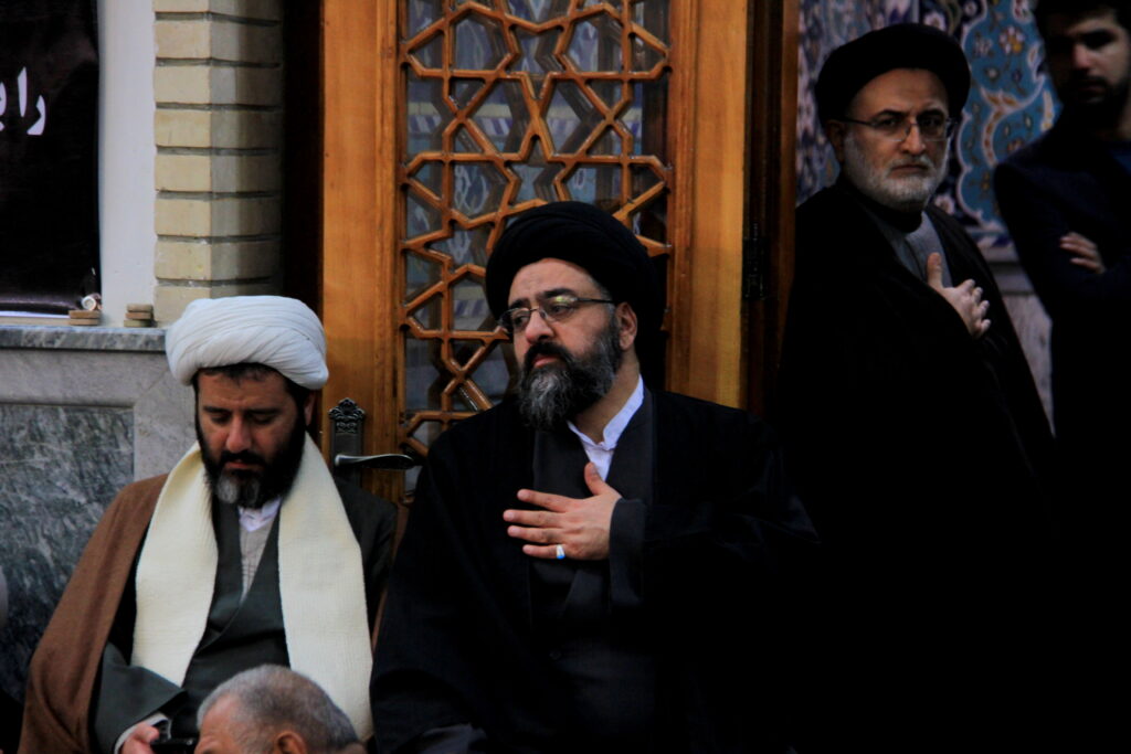 مراسم شب هفت مرحوم آیت الله موسوی اردبیلی در مسجد گلشن گرگان