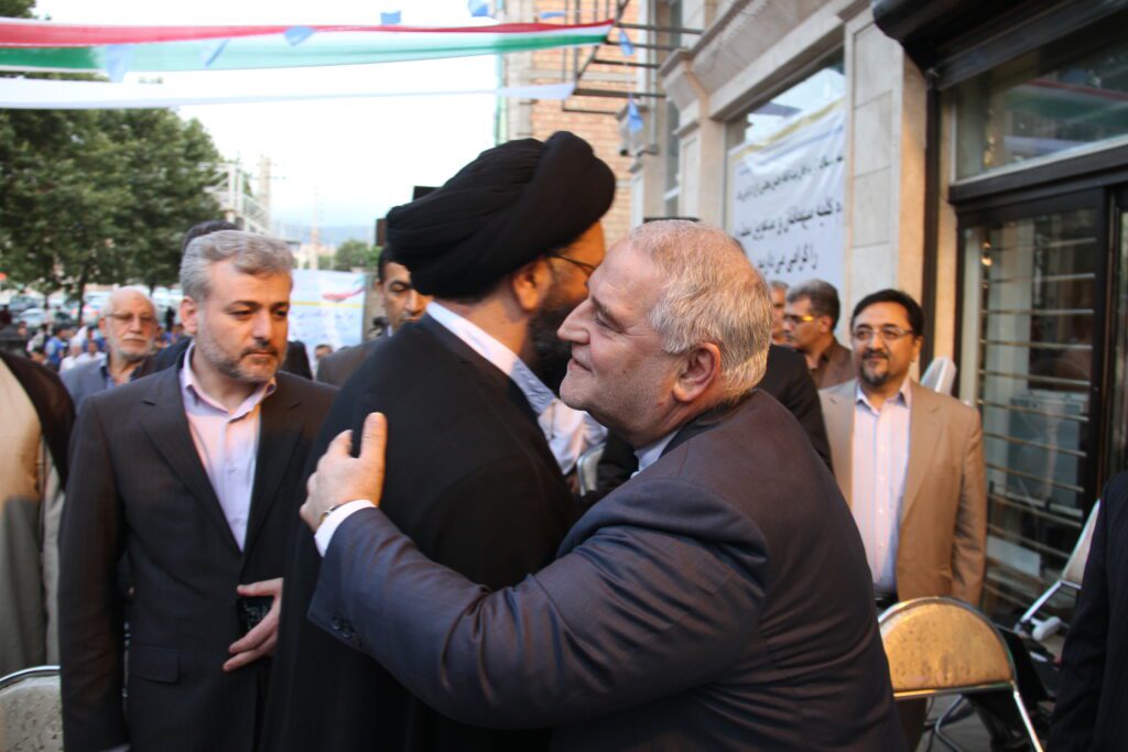 حضور آیت الله سید مجتبی نورمفیدی در مراسم کلنگ زنی پروژه های عمرانی استان گلستان