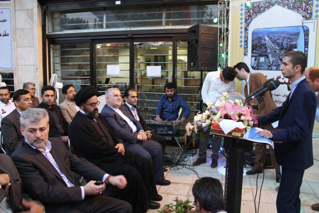 حضور آیت الله سید مجتبی نورمفیدی در مراسم کلنگ زنی پروژه های عمرانی استان گلستان