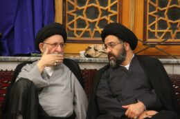 حضور آیت الله سید مجتبی نورمفیدی در مراسم جشن ولادت امام حسن مجتبی (ع) در مسجد جامع گلشن گرگان