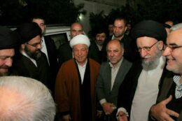 سفر آیت الله هاشمی رفسنجانی به گرگان