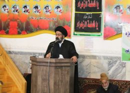 سخنرانی آیت الله سید مجتبی نور مفیدی در روستای مرزنکلاته