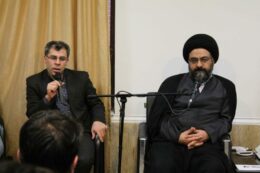 دیدار استاد سید مجتبی نور مفیدی در جمع جوانان فعال استان