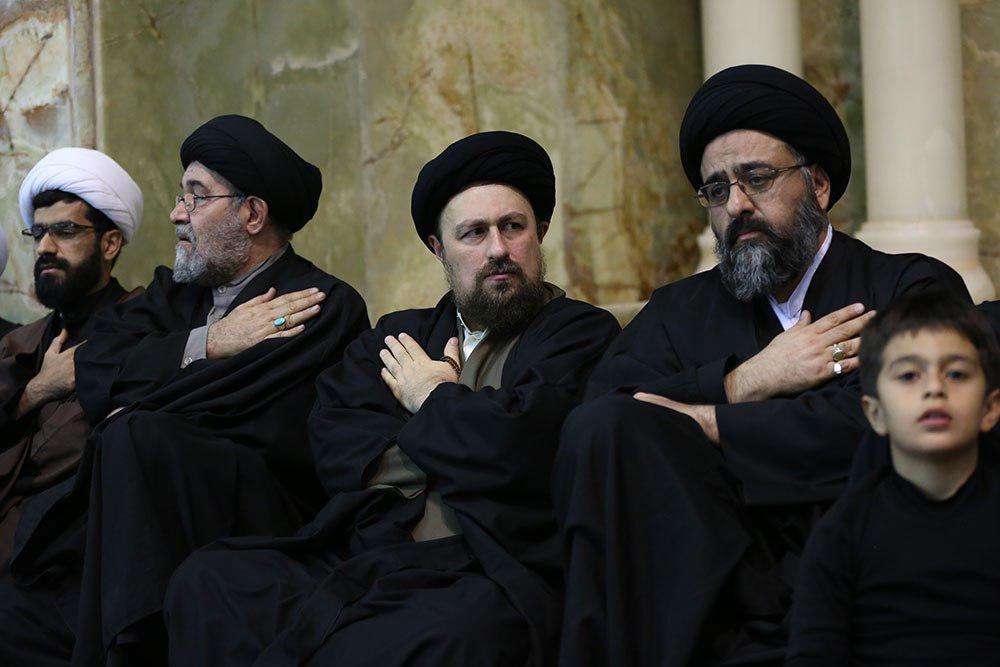 حضور و سخنرانی در حرم امام به مناسبت شهادت حضرت زهرا(س)