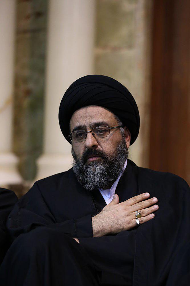 حضور و سخنرانی در حرم امام به مناسبت شهادت حضرت زهرا(س)