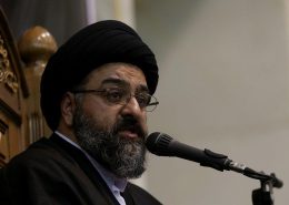 حضور و سخنرانی در حرم امام به مناسبت شهادت حضرت زهرا(س)