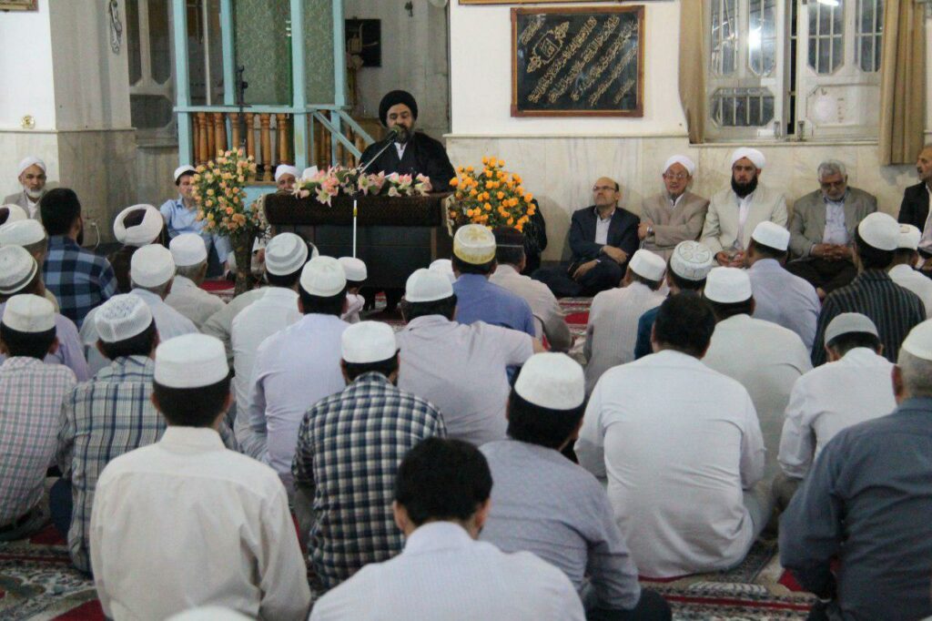 سخنرانی آیت الله سید مجتبی نورمفیدی در مسجد بندر ترکمن