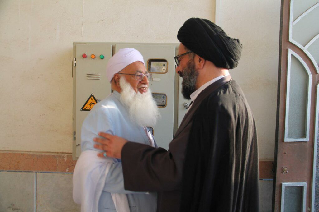 دیدار با علما و مردم گالیکش