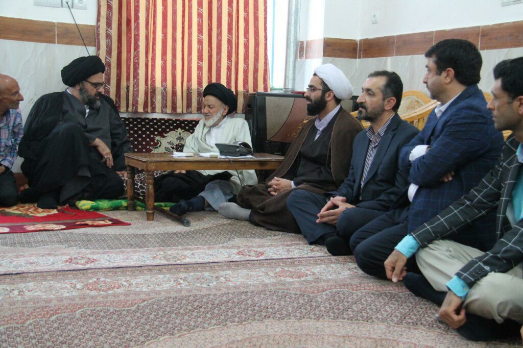 دیدار با علما و مردم گالیکش