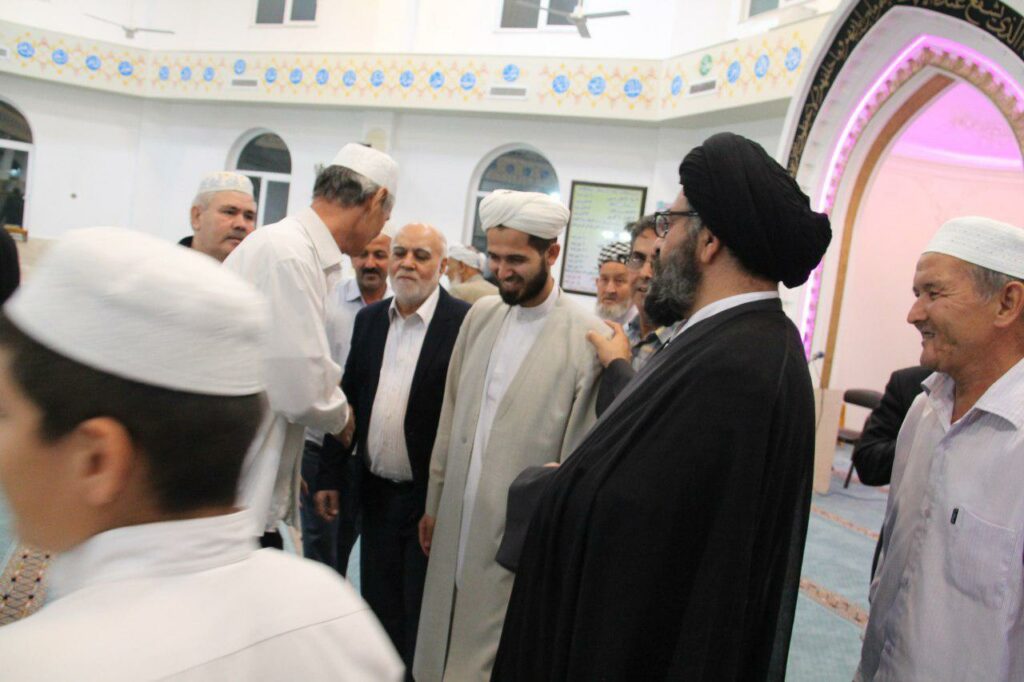 دیدار و سخنرانی آیت الله سید مجتبی نورمفیدی در جمع اهالی گنبد