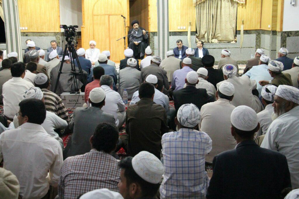 دیدار با علما و طلاب اهل سنت مراوه تپه